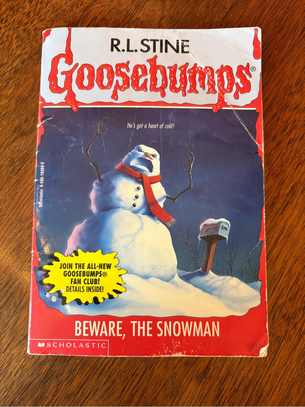 Goosebumps #51 Beware the Snowman 1997 First Printing R.L. Stine